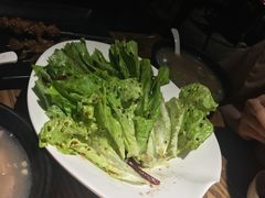 炝生菜-汪爹爹武汉牛三鲜(朝外大街店)