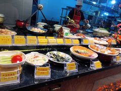 自助取餐区-万重锦·人文川菜馆(骡马市店)