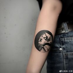 blackwork-黑旗纹身