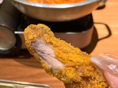 芝士味炸鸡-春熙台韩国料理·章鱼肥牛(西丽店)