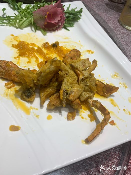 苏先生海鲜渔庄(金桥店)咸蛋黄红膏蟹图片