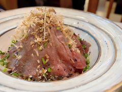 日式半熟牛肉沙拉-千寻山野烤肉(中关村店)