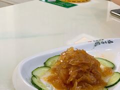 醋溜海蜇头-七的湖·晚芳亭·阳澄湖农家菜·大闸蟹(莲花岛店)
