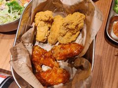 炸鸡双拼-春熙台韩国料理·章鱼肥牛(西丽店)