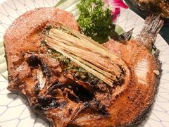 香茅草烤罗非鱼-紫滇源云南生态菜(丹凤街店)