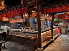 自助取餐区-南京大牌档(香港广场店)