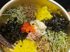 韩式盆拌饭-辛蒲洞韩餐烤肉