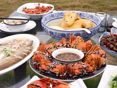 -七的湖·晚芳亭·阳澄湖农家菜·大闸蟹(莲花岛店)