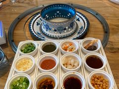 调料拼盘-额尔敦传统涮火锅·烧烤(鑫源山庄店)