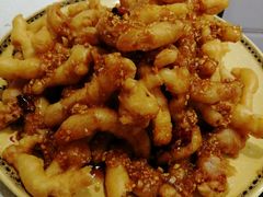 炸鱿鱼条-天伦海鲜·老味道·青岛菜(栈桥天主教堂店)