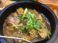 鹅肝黑豆腐-金穗园·砂锅粥.醉鸡煲火锅(长寿路店)