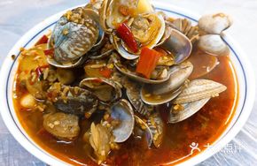 Stewed Clams with Rice Wine Lees