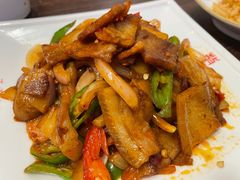 五花肉炒辣椒-海坛特色小吃·只做平潭特色菜(平潭店)