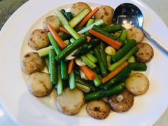 芦笋炒莲白-万宝海鲜舫(劳动公园店)