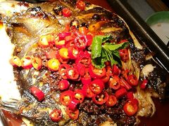 火焰山清江魚-探鱼·鲜青椒爽麻烤鱼(中山大信新都汇店)