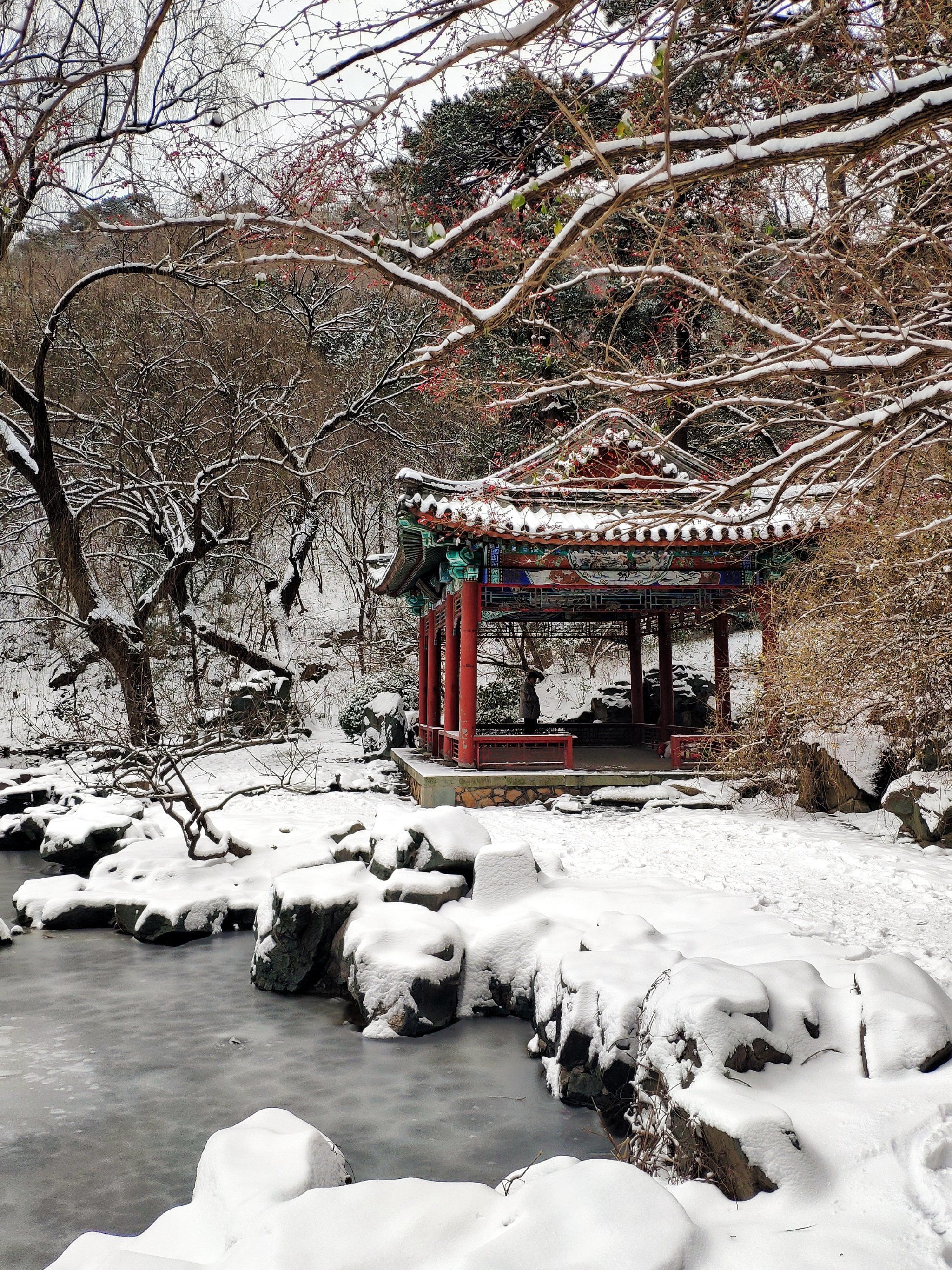 雪中香山(静宜园)