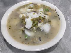 雪菜竹笋丝年糕-何永光123鲜牛肉馆(1号店)