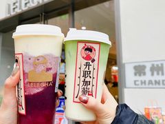 龙井抹茶酪酪-LELECHA乐乐茶(百货大楼店)
