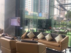 -深圳温德姆至尊酒店·大堂吧·户外花园