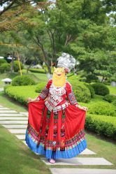 -后宫·古装汉服京剧儿童亲子全家福摄影