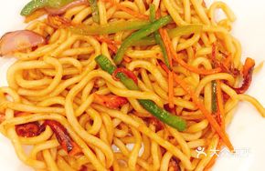 Octopus Stir-Fried Udon
