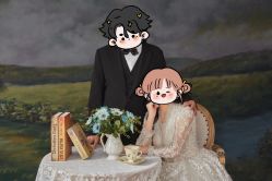 -时光纪亲子全家福照相馆(静安店母女写真父母纪念照)