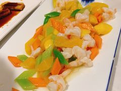 芒果虾仁-院8里·少城记忆老川菜(宽窄巷子店)