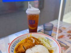 咖喱吉列香脆猪排饭-克茗冰室(宝安大仟里店)
