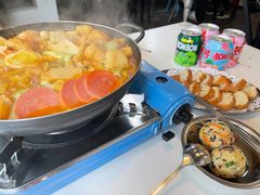 韩式芝士火锅-欧巴来了韩式料理