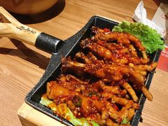 火辣鸡爪-冰川延边料理·炭烤串(原小木屋店)