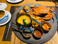 -海棠湾洲际-涛·海底餐厅·美人鱼·自助餐·海底隧道