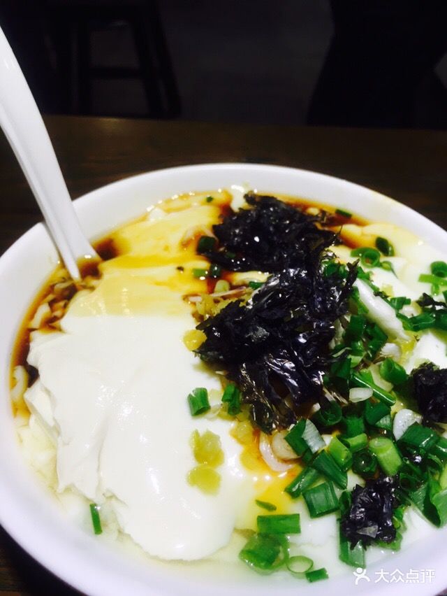 健康夜市大饼油条(龙柏店)-豆腐花图片-上海美食-大众点评网