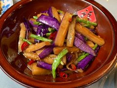 茄子豆角-湘春酒家·1989(湘春路店)