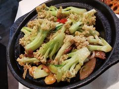 砂煲有机菜花-李老爹香辣蟹(宣武门店)