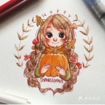 一组超萌的人物插画作品欣赏