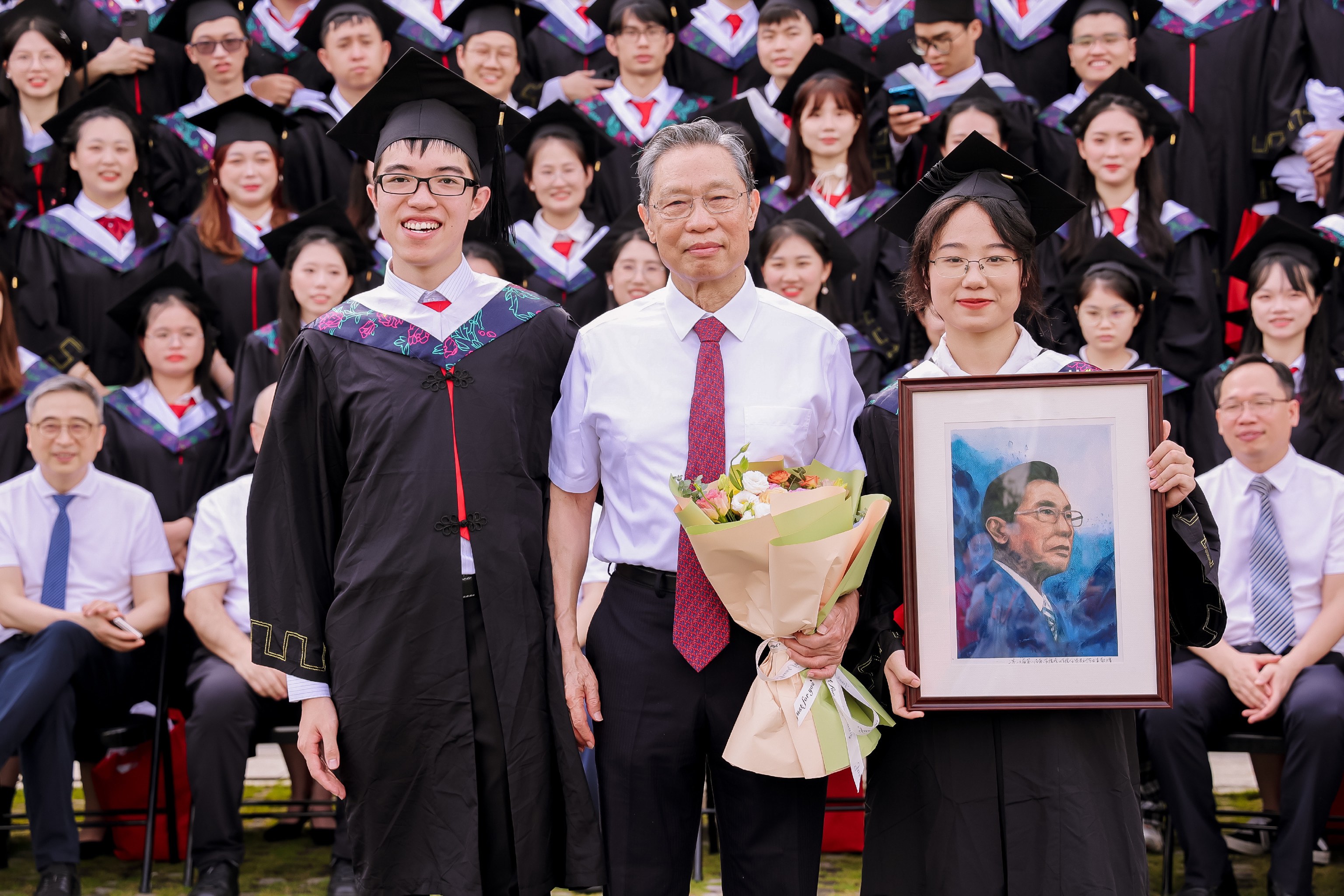 钟南山学院毕业照,中山大学毕业照,学位授予仪式,毕业典礼拍摄