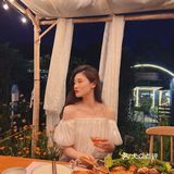 晚风悠然、跌入了花的时间。