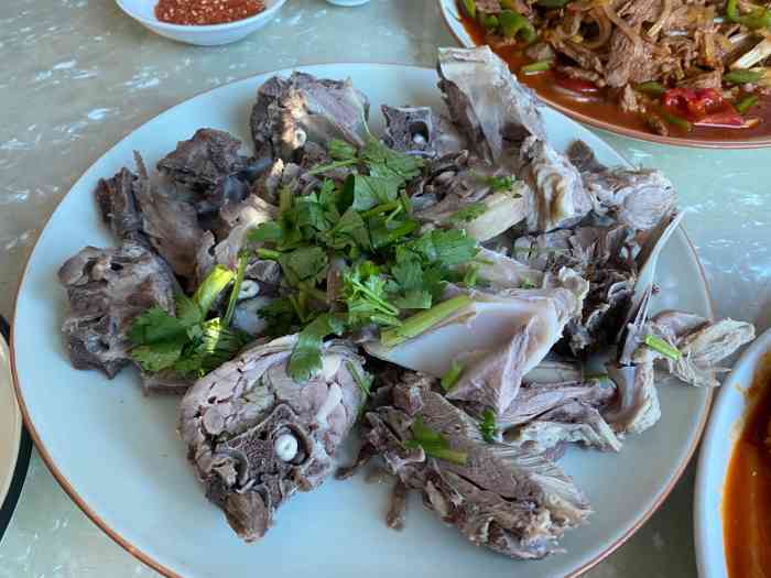 黄渠桥明禄羊羔肉-"之前总是在西安吃炒肉片,这次来到大甘肃一.