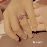 我的订婚戒指哦💍360完美的视觉效果