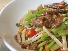 银条菜炒黄牛肉-79号渔船海鲜饭店(宝安店)