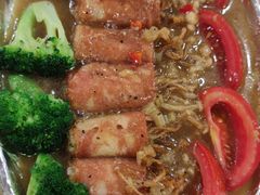 铁板金针菇素肥牛-佛有缘素食馆·荔湾老字号(陈家祠首店)