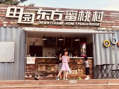 -田园东方蜜桃村的田野营地