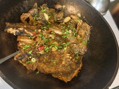 开海锅烧碟鱼头-开海·红岛海鲜虾水饺(石老人店)