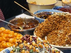 -清真马乐贝腊牛肉蛋黄菜夹馍(马蓉洒金桥店)