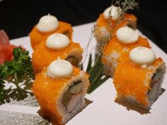 三文鱼芒果卷-割烹酱子日本料理(弘基财富广场店)