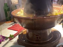 鸳鸯碳锅-正福居老北京正宗铜锅泉水涮肉(彰化路店)