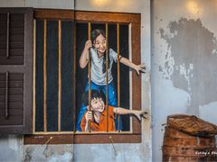 -槟城街头艺术街区