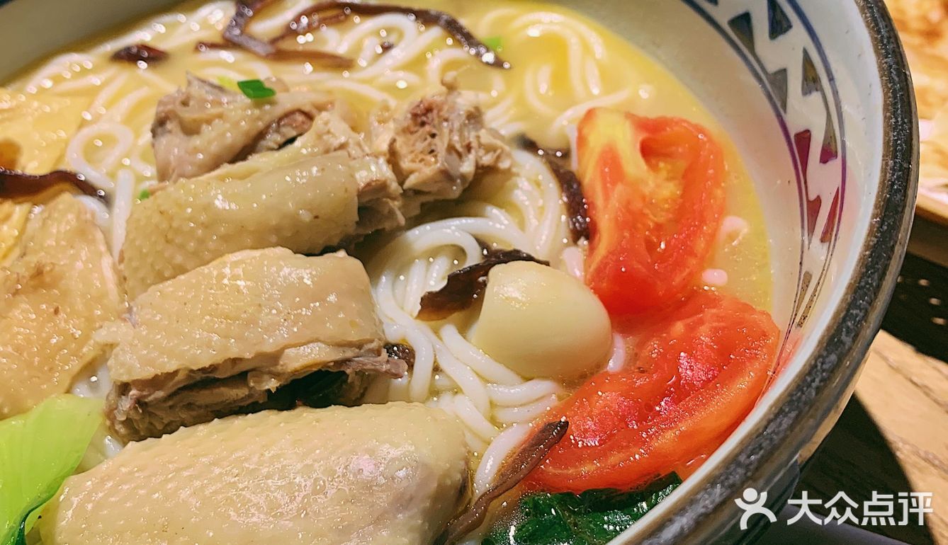 喝一口心灵鸡汤76爱上原汁原味の一品土鸡米线