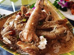椒盐虾菇-渔满仓海鲜渔家(象山二店)