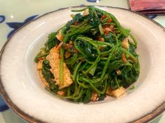 菠菜拌面筋-撒拉花儿·新疆菜·清真(太阳宫店)